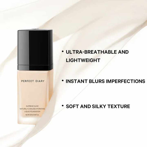 weightless foundation makes redness