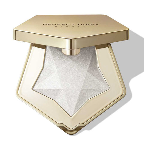 on eyes and body as well as cheeks and enhances glow with its diamond finish
