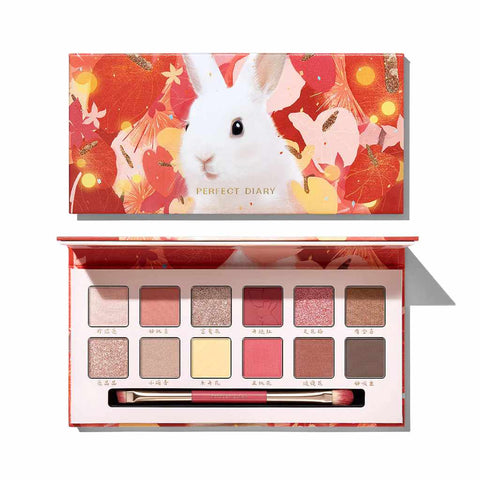 eyeshadow palette combines multiple colors