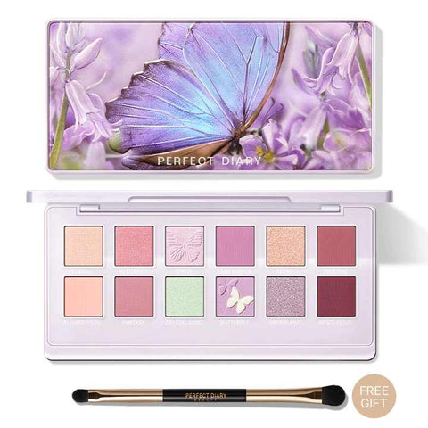  different eyeshadow palettes to offer an infinite choice of effects