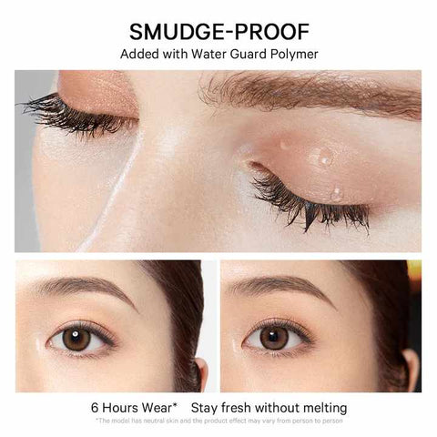 brush head is designed for the precise positioning of each lash