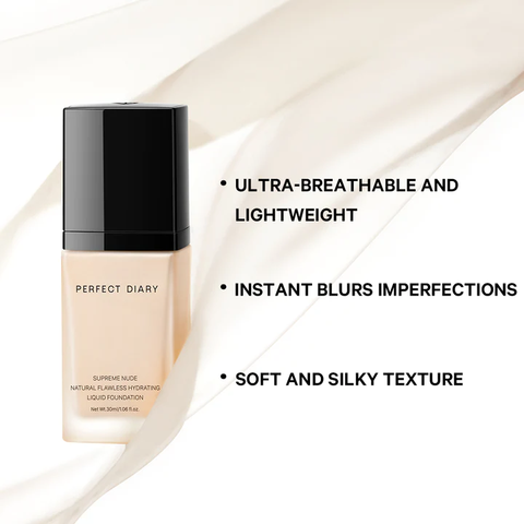 matte liquid foundation that is breathable