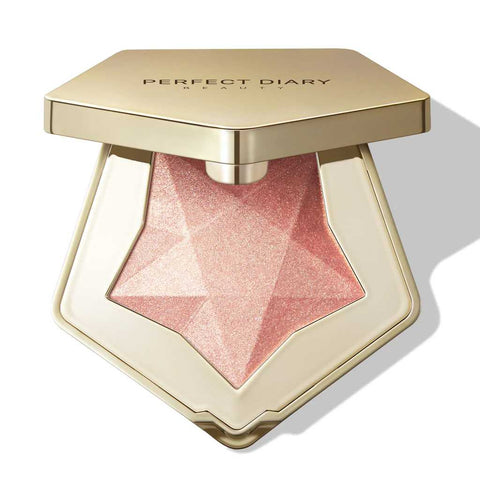 perfect diary official star dust diamond highlight powder 05 pink champagne