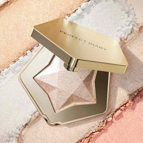 perfect diary star dust diamond highlight powder comes in four colors