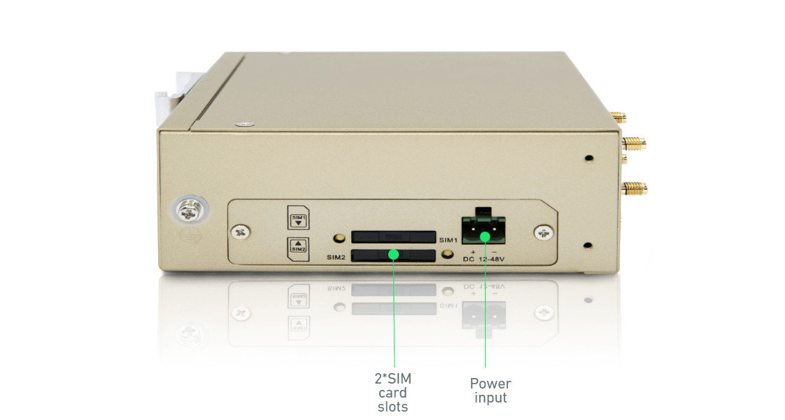 High-perfomance Industrial 4G Router with 2 SIM card slot