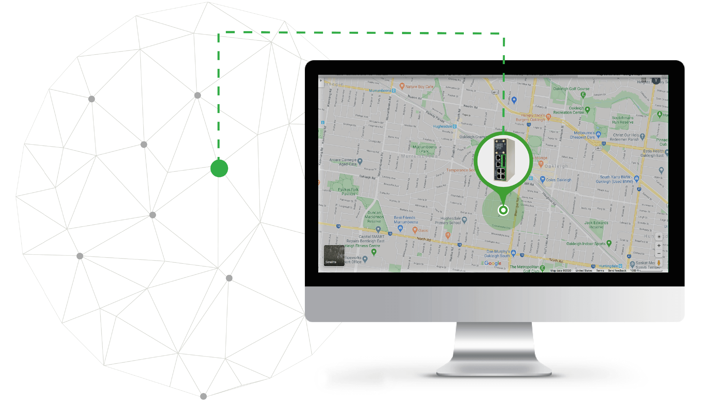 See your Router location at a glance with Supporting GPS