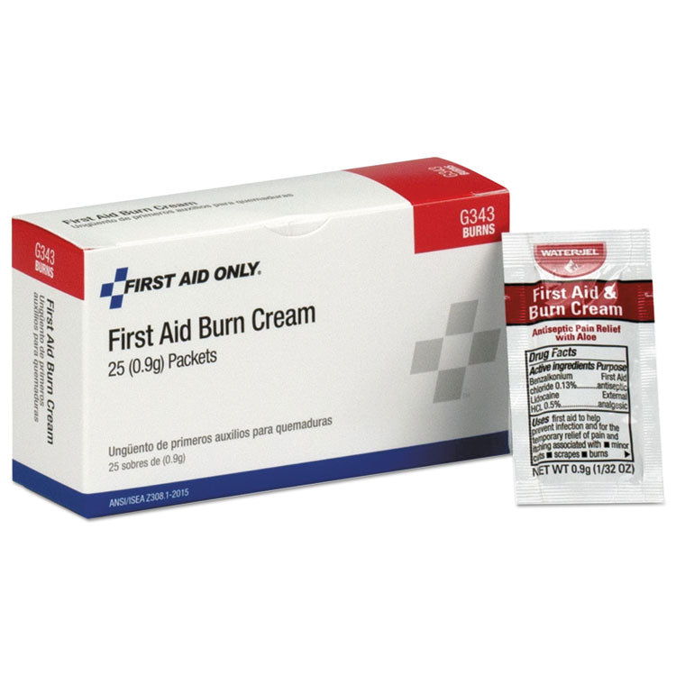 First Aid Only? 24 Unit ANSI Class A+ Refill, Burn Cream, 25/Box (FAOG343)
