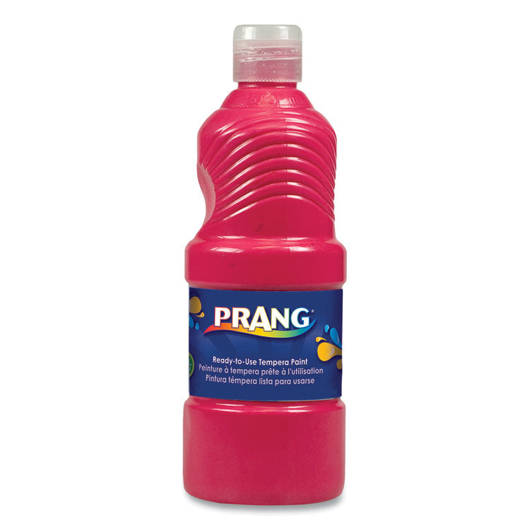 Prang? Ready-to-Use Tempera Paint, Magenta, 16 oz Dispenser-Cap Bottle (DIXX21618)