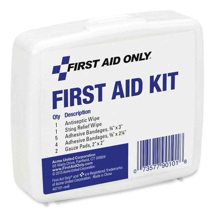 PhysiciansCare? by First Aid Only? First Aid On the Go Kit, Mini, 13 Pieces, Plastic Case (FAO90101)