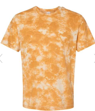 Alternative - Cotton Jersey Go-To Tee - 1070 - Gold Tie Dye