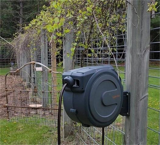 Alternative Installation Options for a Retractable Garden Hose Reel