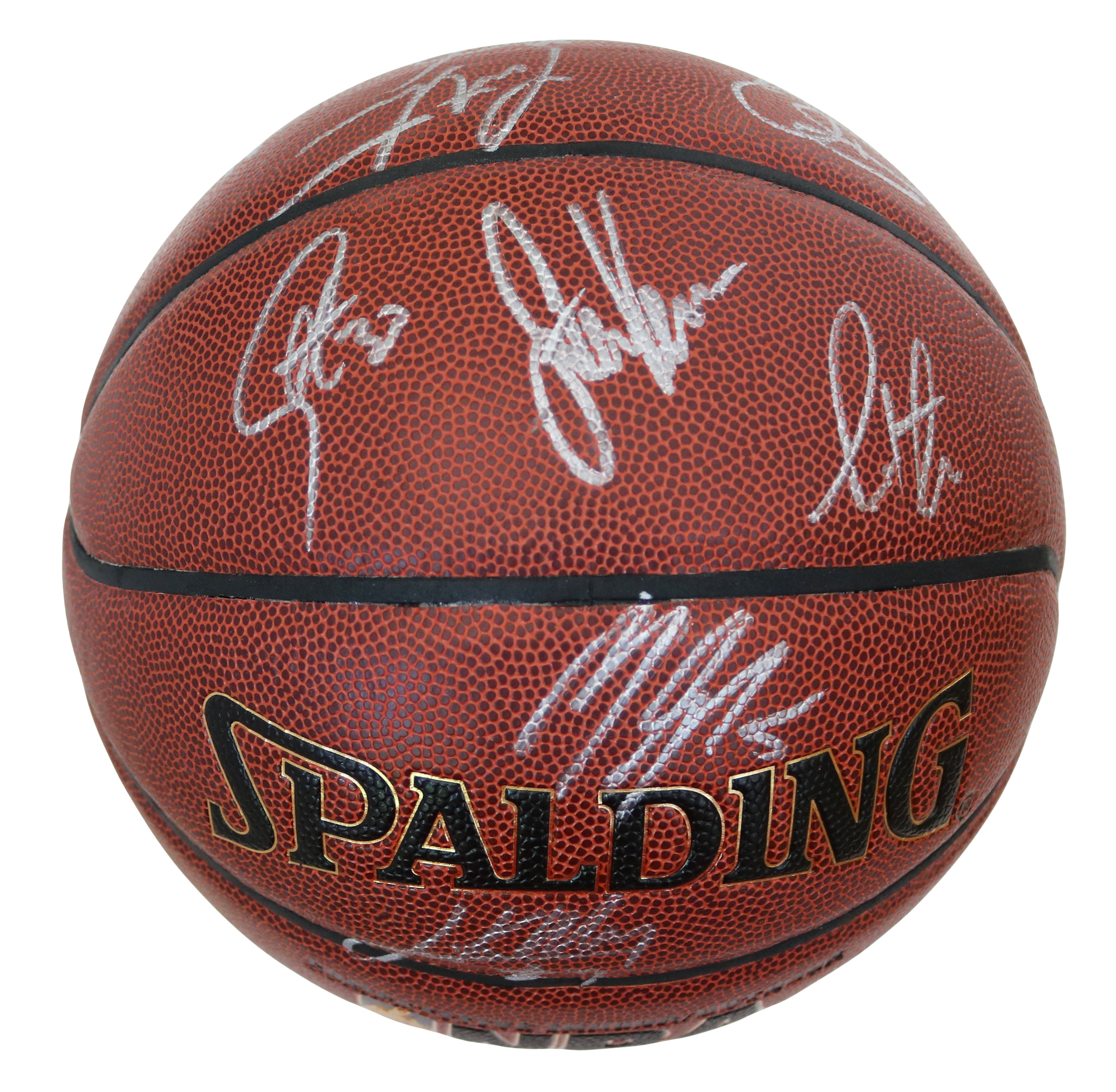 Golden State Warriors 2014-15 Team NBA Champions Signed Autographed Spalding NBA Basketball PAAS Letter COA