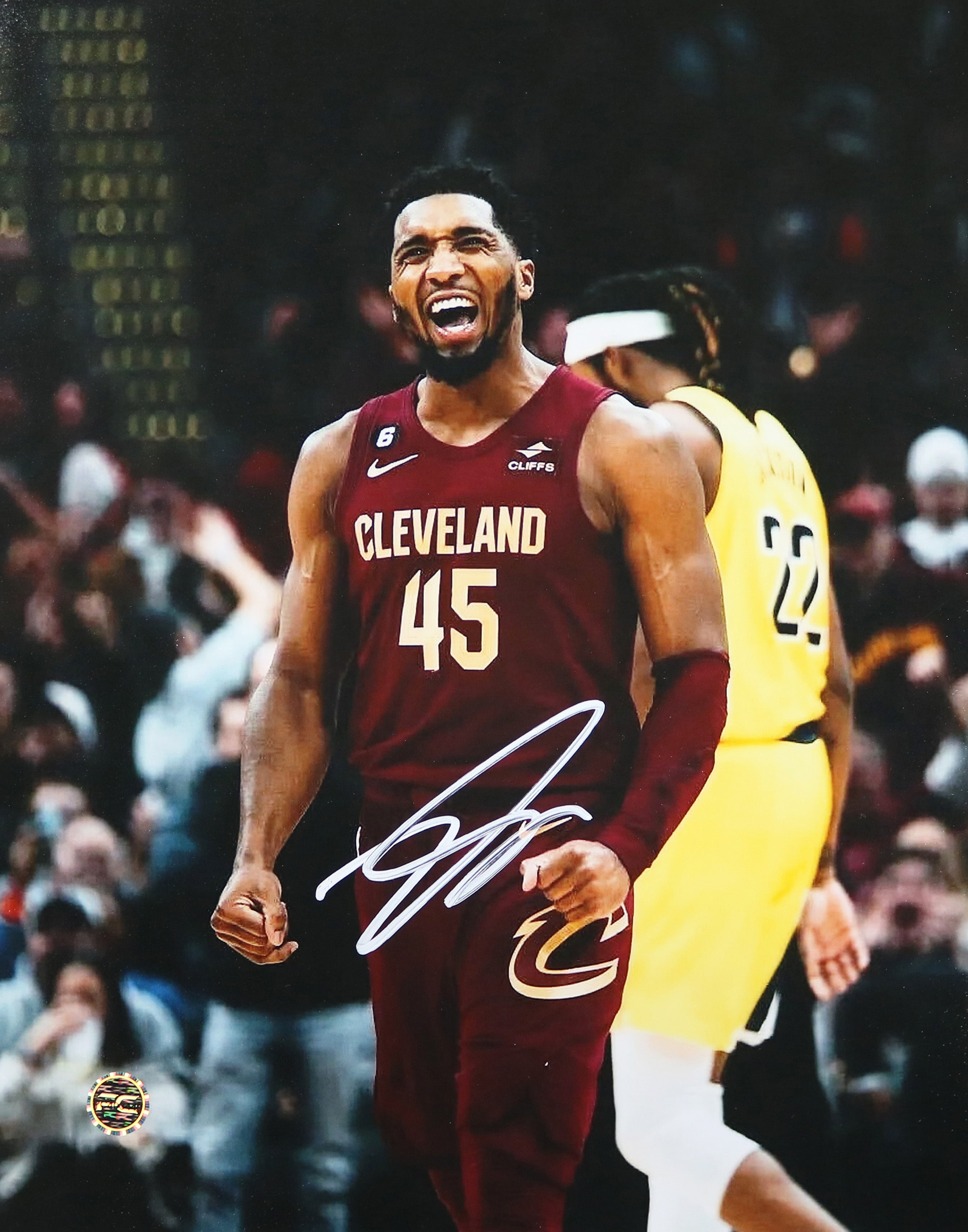 Donovan Mitchell Cleveland Cavaliers Cavs Signed Autographed 8