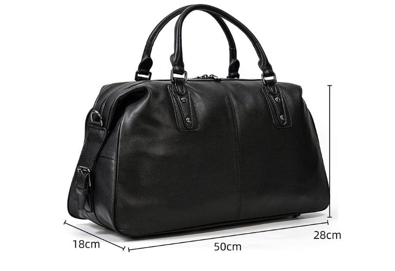 zurück leder gepäck Weekender tasche reisetasche