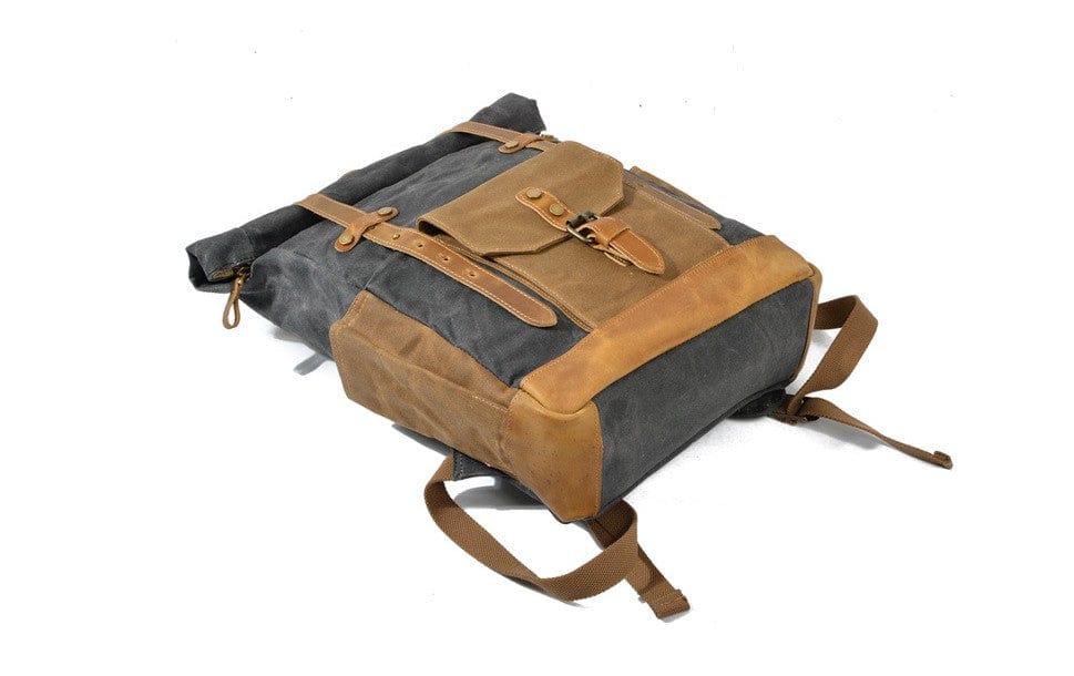 handmade canvas backpack womens