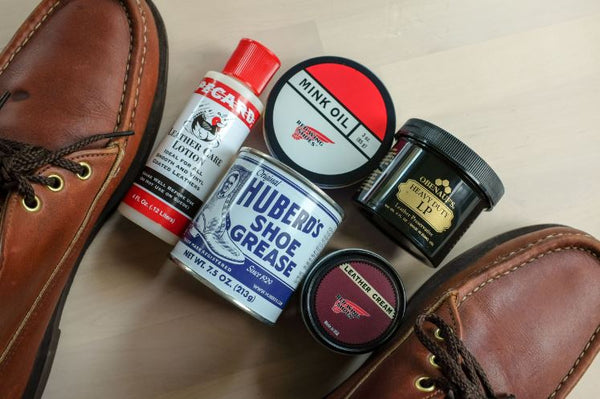 How to put mink oil on leather