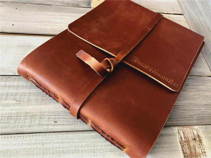 Leather Memory Man Book