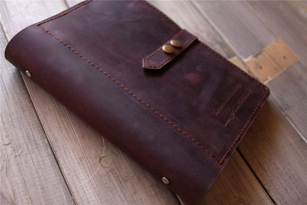 leather bullet planner notebook