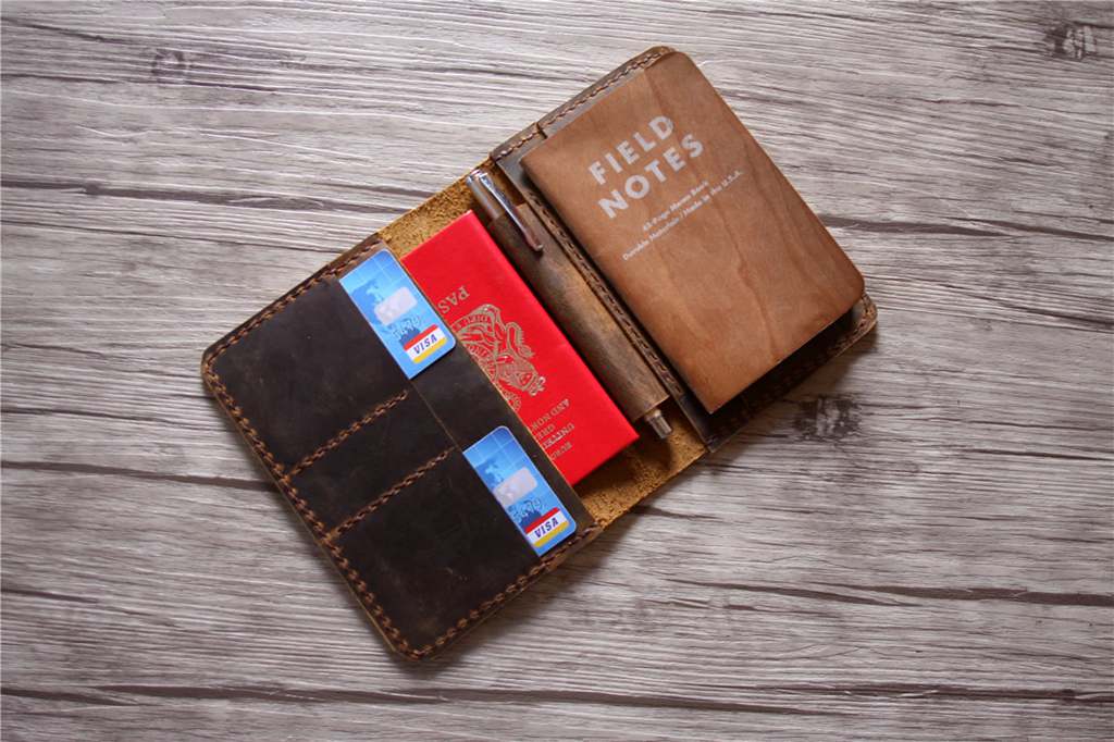 Pass Case Mens Passport Case Designer Leather Wallet – LeatherNeo