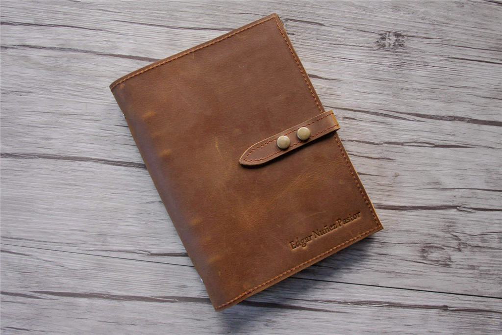 leather day binder planner