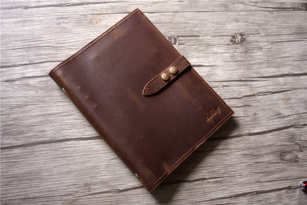 leather bullet journal planner
