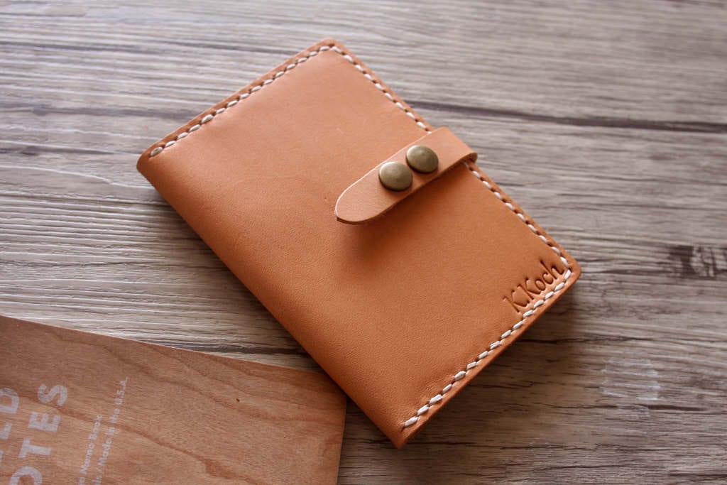 Leather Passport Holder Sleeve