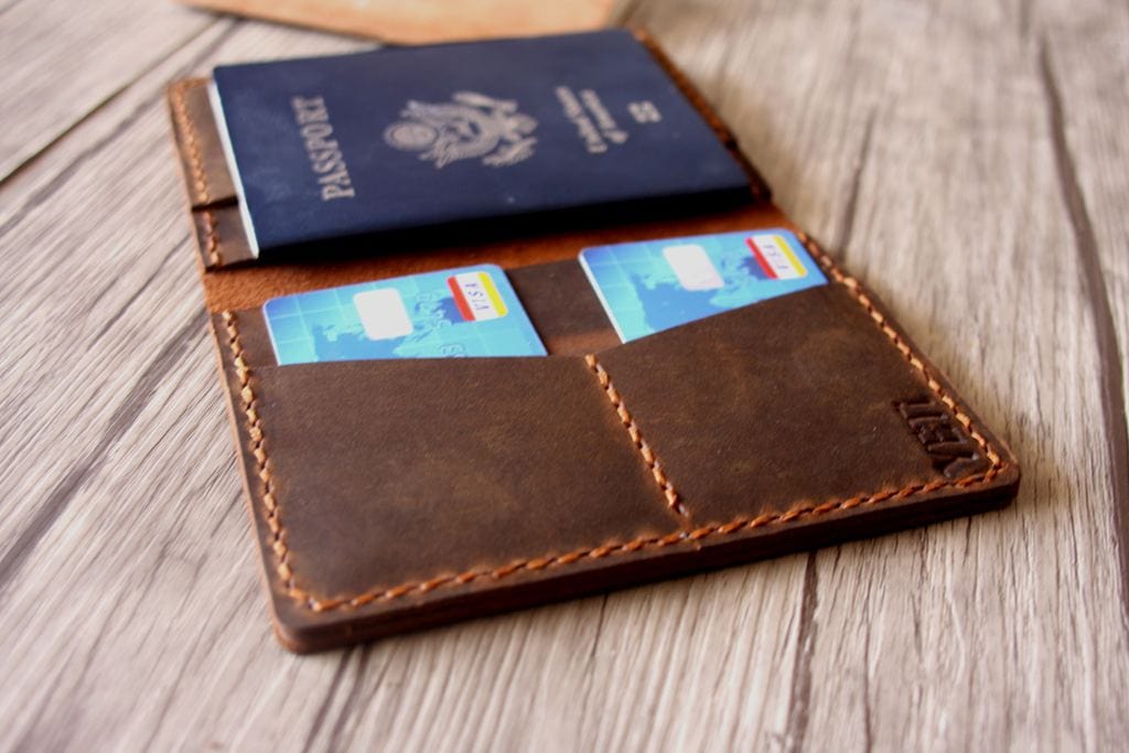 Engraved Passport Holder