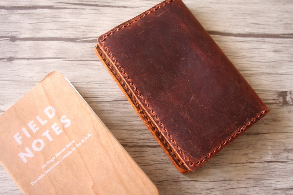 Passport Holder Leather Wallet