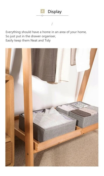 organizador de cajones de ropa