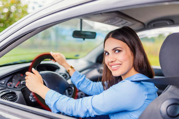 Happy Driver with Heated Steering Wheel Cover