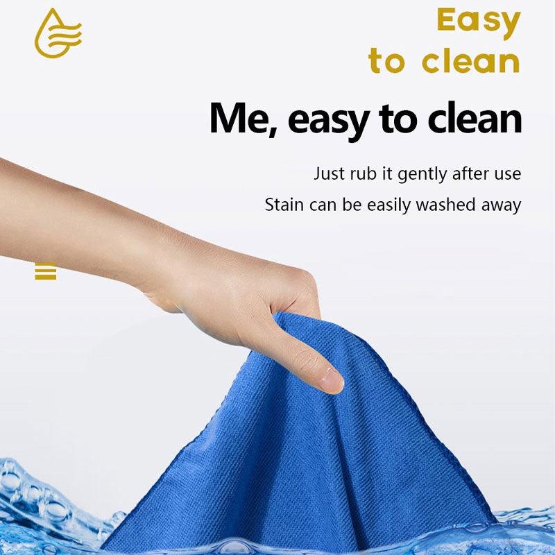 2 Pcs Car Coral Fleece Auto Wiping Rags Efficient Super Absorbent Microfiber Cleaning Cloth Home Towel Wash 30x30