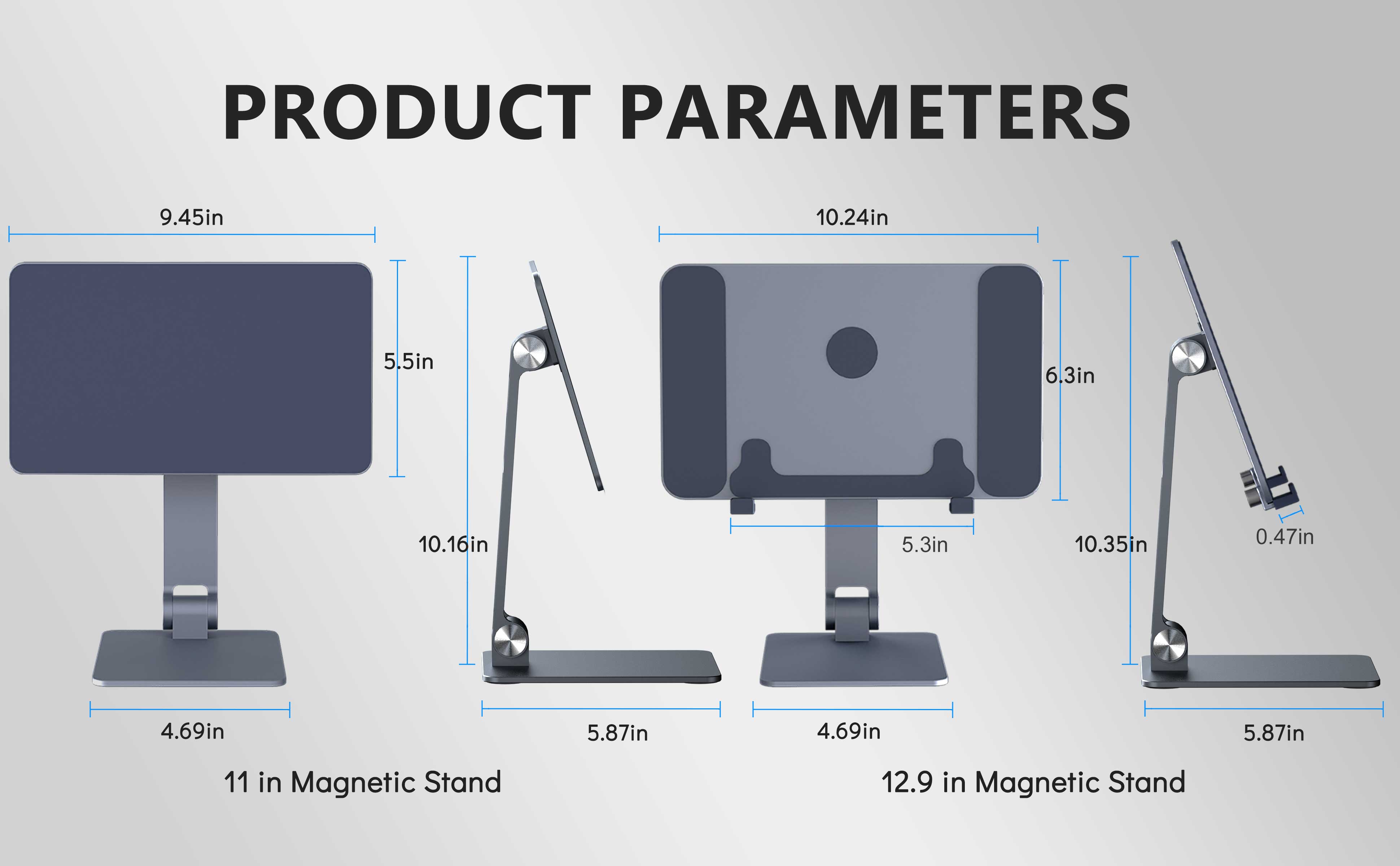 iPad-magnetic-stand-ipad-pro-2022-size