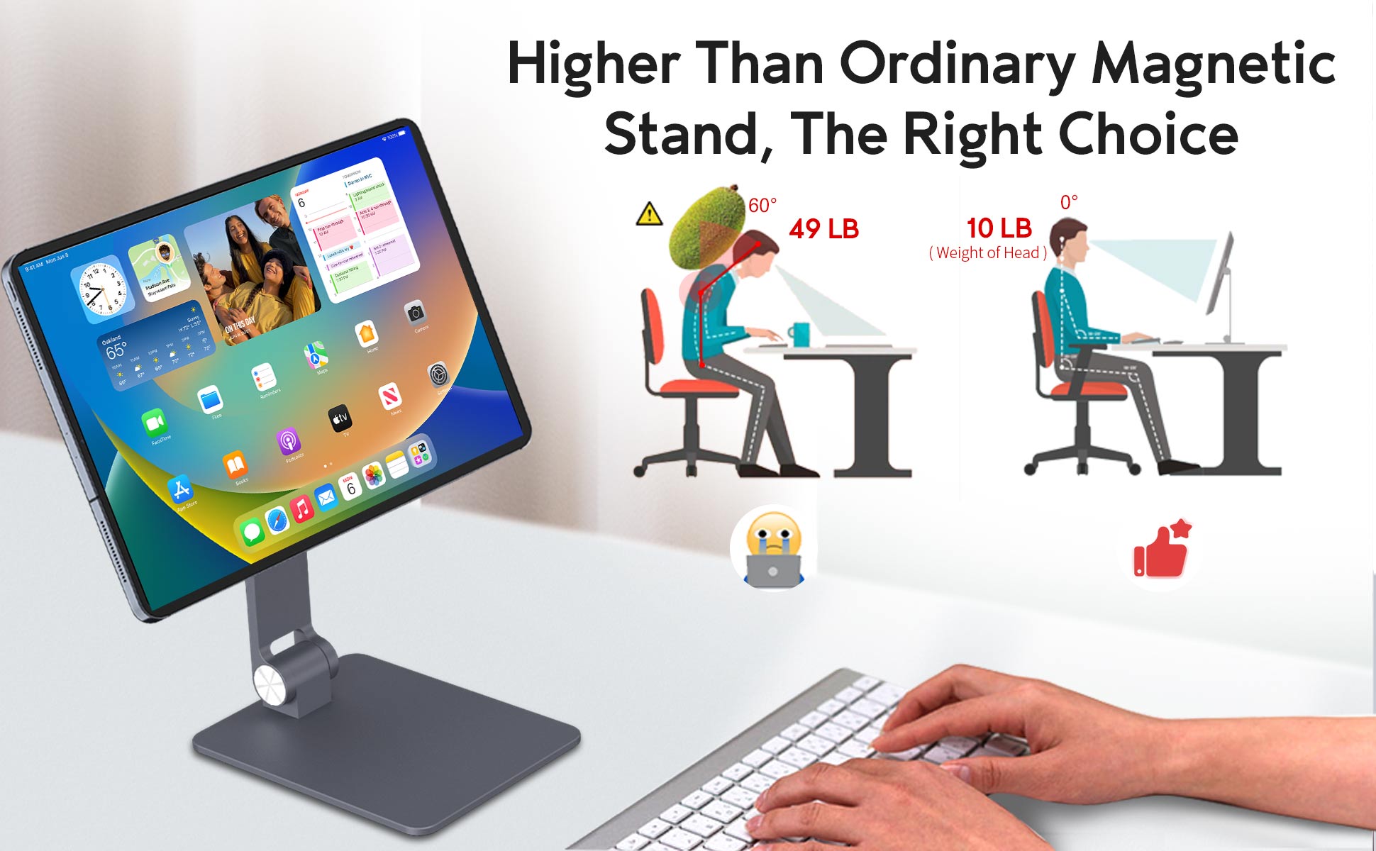 the-highest-ipad-magnetic-stand-designed-for-adults-more-scientific-ergonomic-height