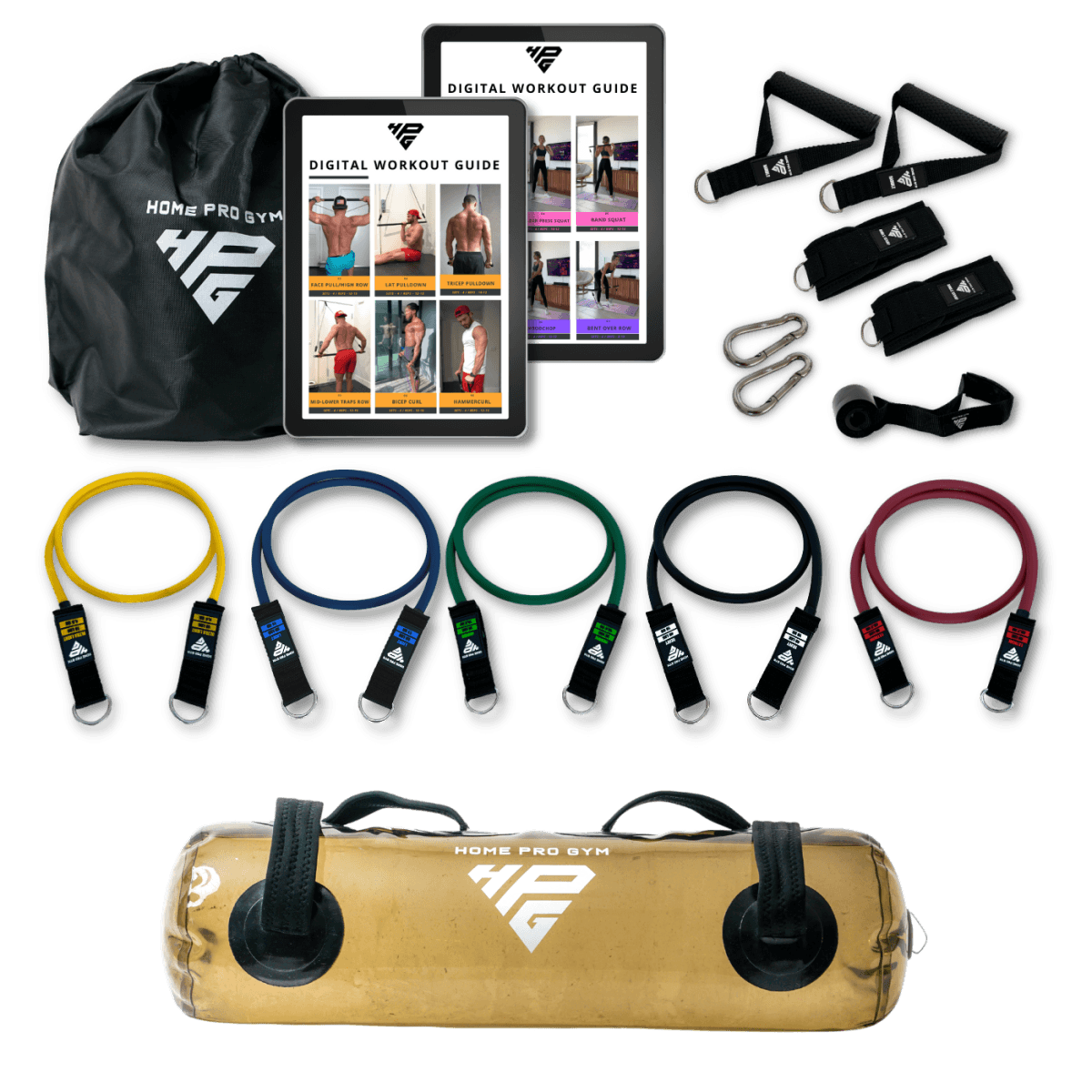 Stackable Band Set + Aqua Power Bag