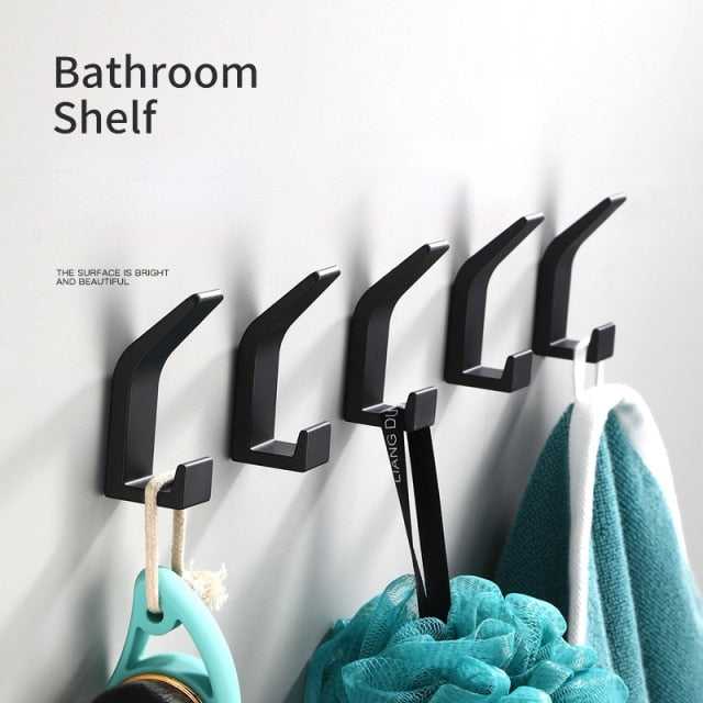 Double Towel Hook For Bathroom