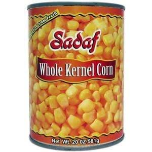 Sadaf Whole Corn Kernels 20 oz.