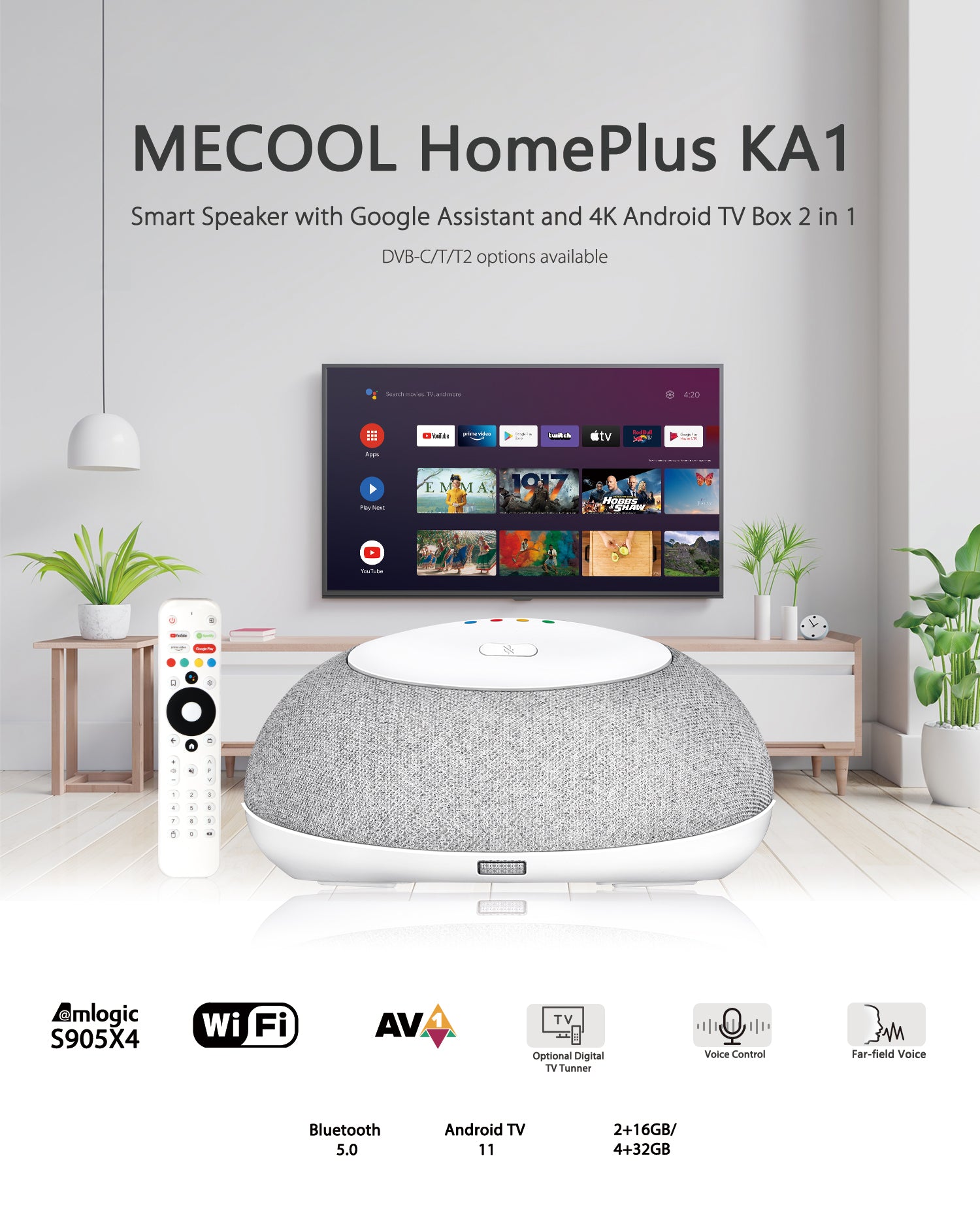 Android TV Smart Speaker