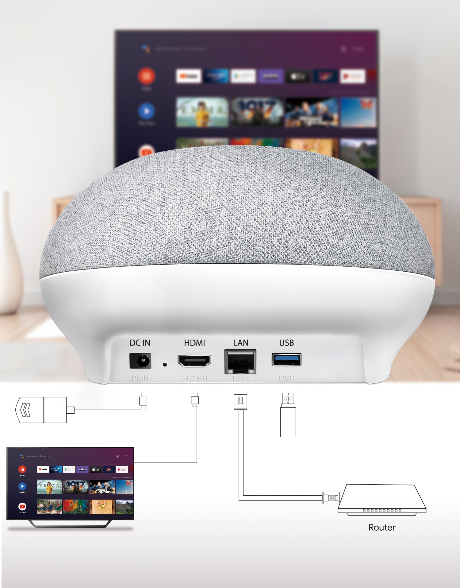 Android TV Speaker