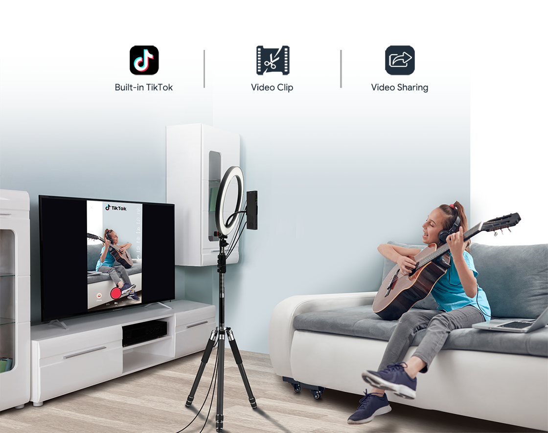 MECOOL Now KA2 Smart Camera Google Certified Video Calling With TV Box