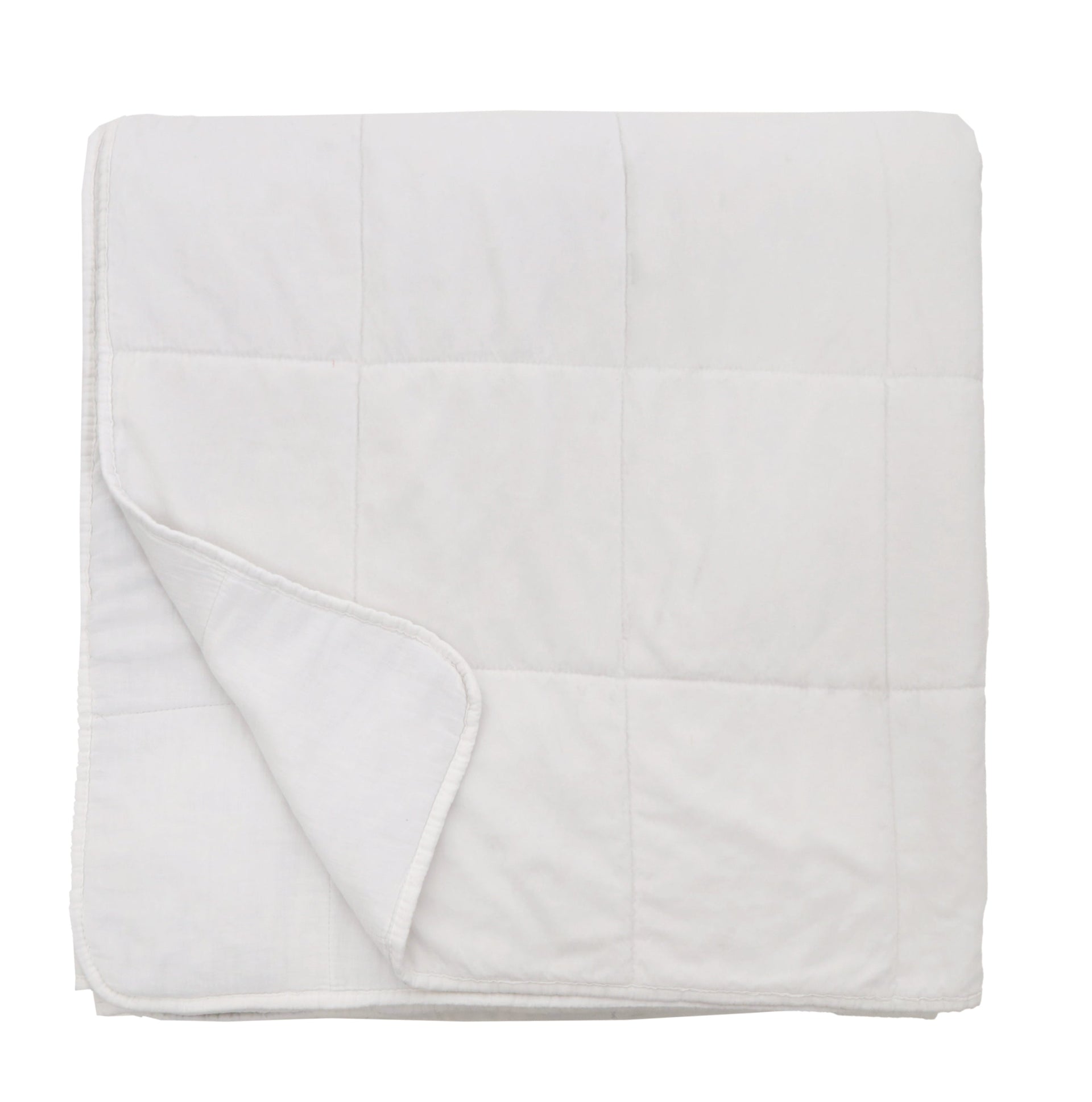 Amsterdam King Coverlet, White