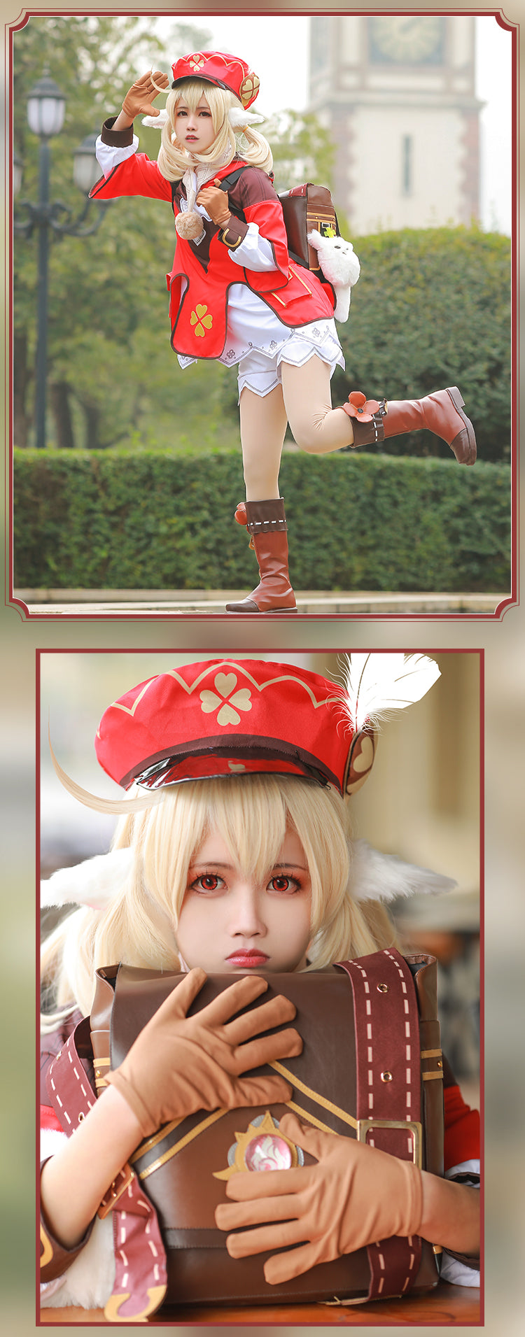 Genshin Impact Klee Cosplay Costumes