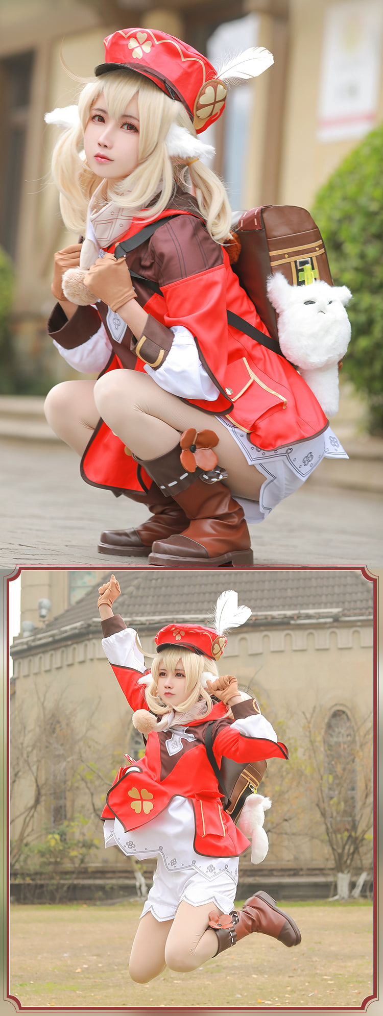 Genshin Impact Klee Cosplay Costumes