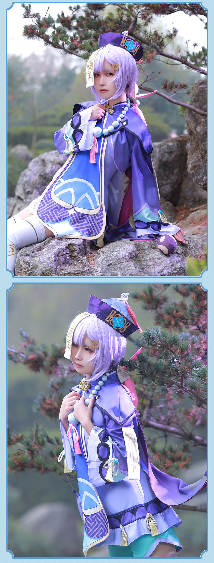 Genshin Impact QiQi cosplay costumes