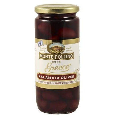 MONTE POLLINO Pitted Kalamata Olives - 500g (17.6oz)