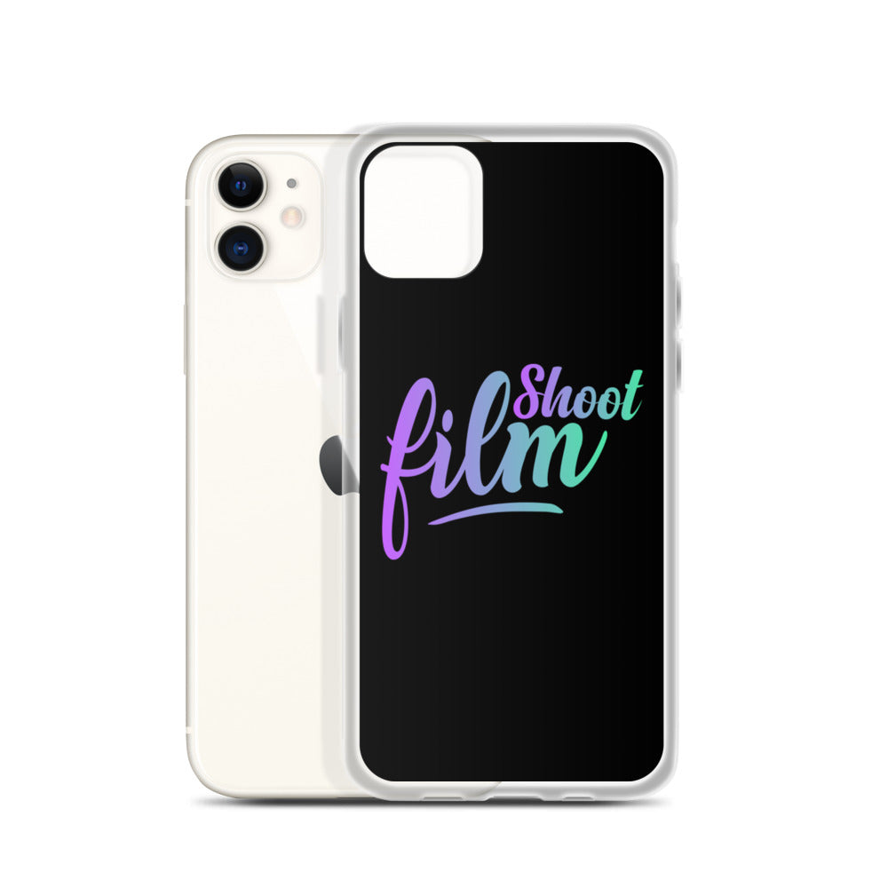 Shoot Film Color Cursive iPhone Case