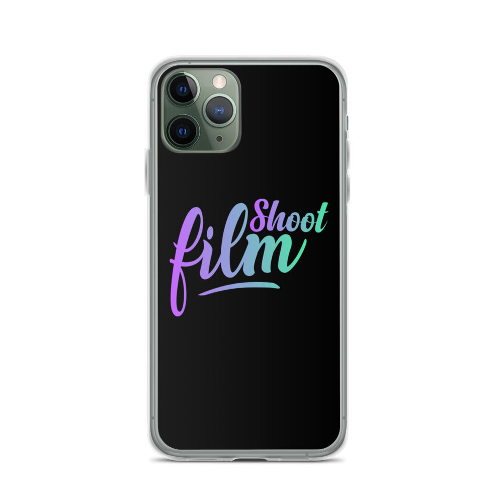 Shoot Film Color Cursive iPhone Case