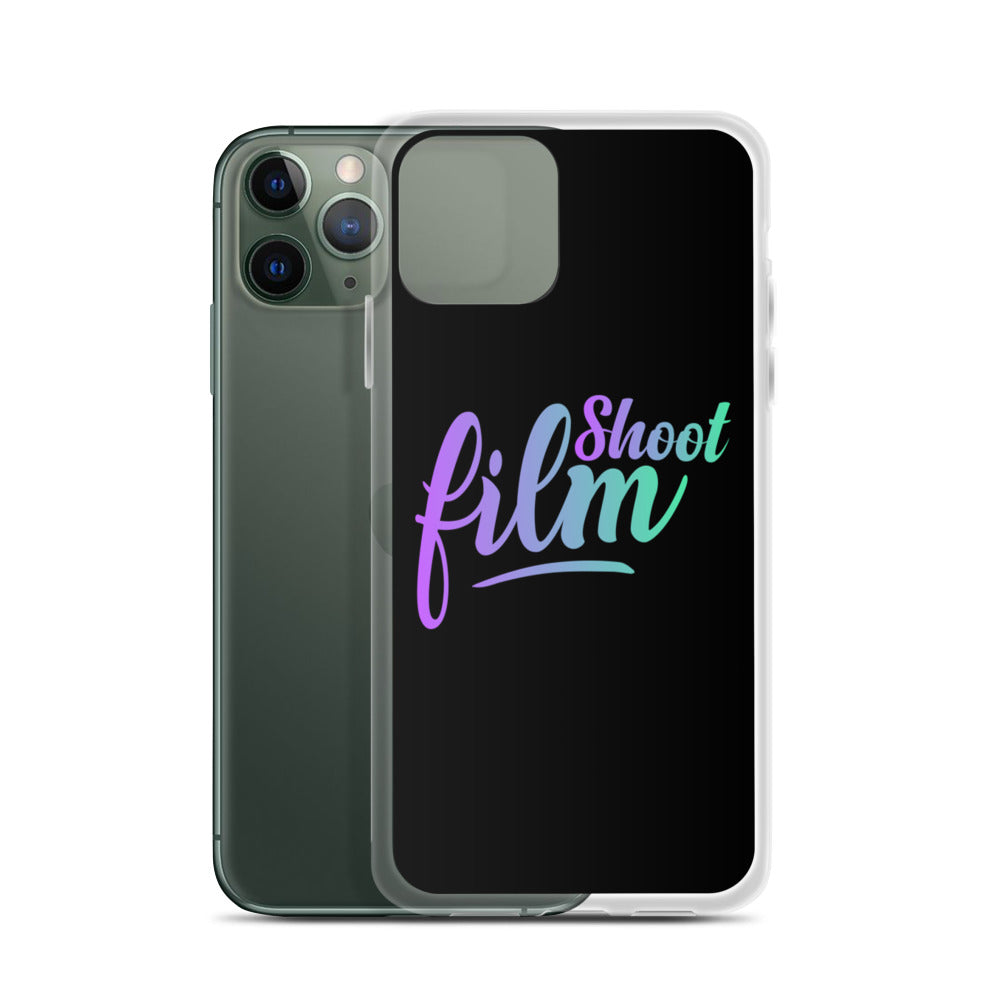 Shoot Film Color Cursive iPhone Case