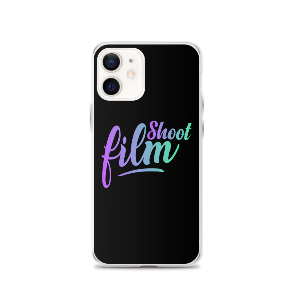 Shoot Film Color Cursive iPhone Case