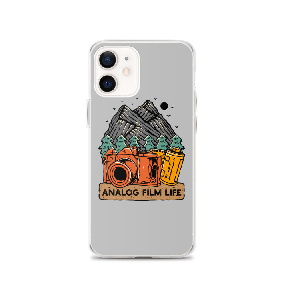 Analog Film Life Mountain iPhone Case