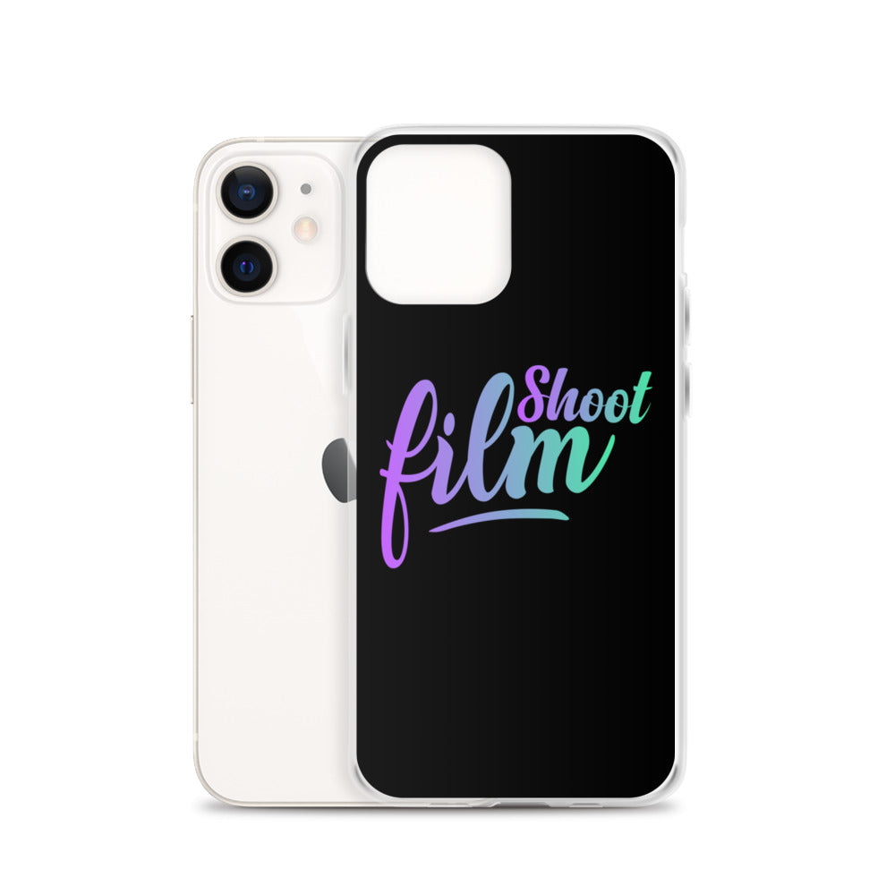 Shoot Film Color Cursive iPhone Case